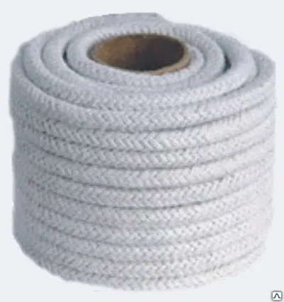 Фото №0 Набивка АГГ 4–5 мм, плетёная пропитанная глицерином, с графитом