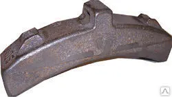 Фото №0 Колодка вагонная чугунная, тип "С"