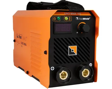 фото Сварочный аппарат FoxWeld UNO ММА 160 (160-230В ток 20-160А Arc Force термозащита 5,1кг) 007396