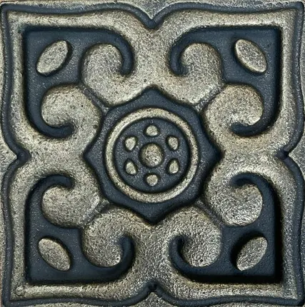 Фото №0 Чугунная плитка "Флос"