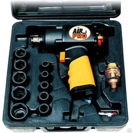 Фото №0 Гайковерт ударный пневматический AIRPRO SA2214PK