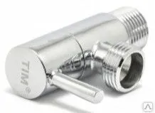 фото Угловые краны хромированным покрытием декоративный хромированный BL5822