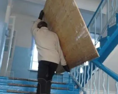 фото Подъём строительного материала