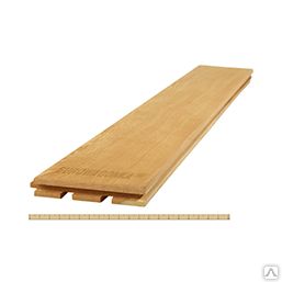 фото Паркетная доска из массива лиственницы, сорт Эконом 19х110х660х4 шт.