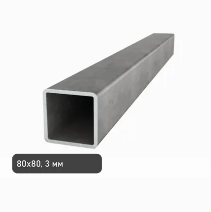 Фото №0 Труба профильная 80×80×3 мм