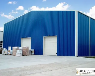 фото Ангар строительство