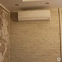 фото Выравнивание стен гипсокартоном (с металлоконструкцией) (1 слой)