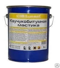 фото Мастика каучукобитумная Bitumast 21,5 л