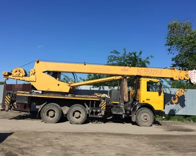 фото Аренда автокрана грузоподъемностью 25 тонн