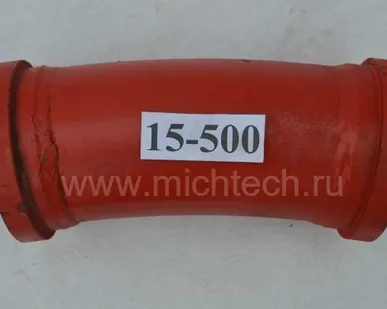 фото Колено бетоновода 4,5" d=100 мм, А15 R=500