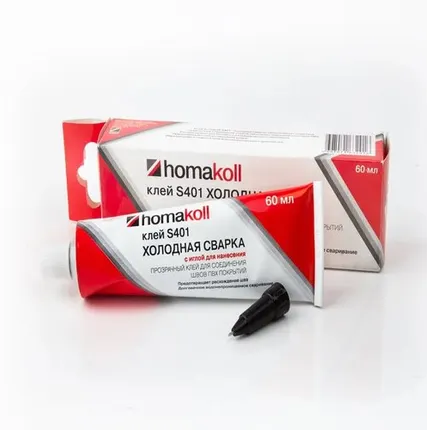 Фото №0 Клей для холодной сварки Homakoll S 401 с иглой