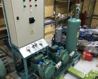 фото Агрегат для холодильной камеры на 2х Bitzer 4z-3.2y-40p