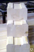 Фото №0 Профилированный сухой брус: сосна, кедр, лиственница