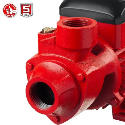 Фото №7 Садовый насос поверхностный вихревой Зубр НС-М1-800-Ч, 800 Вт, 43 л/мин, напор 50 м, чугун