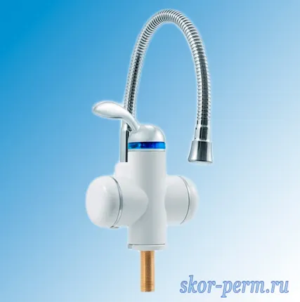 Фото №0 Смеситель-водонагреватель UNIPUMP BEF-001-02 (3,0 кВт)