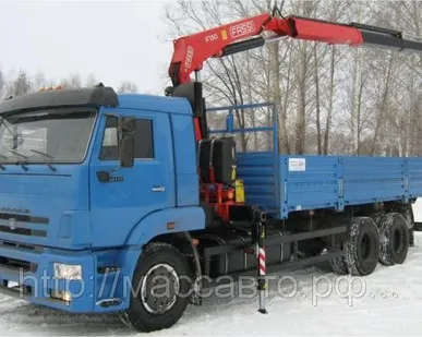 фото Манипулятор Fassi 175A на шасси КАМАЗ 65117