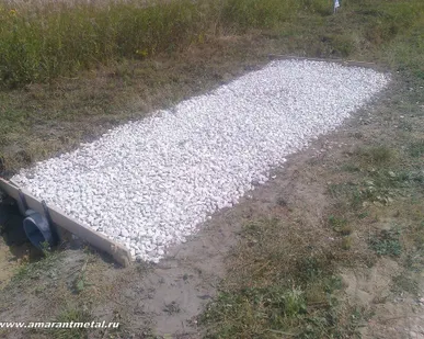 фото Укладка дренажной трубы