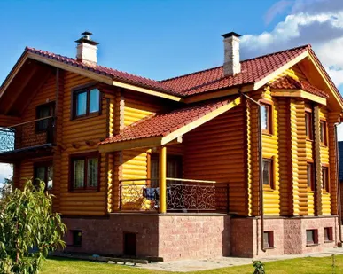 фото Огнезащитная обработка деревянных конструкций