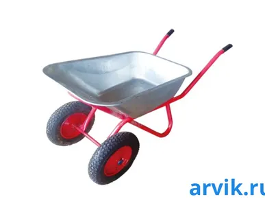 фото Тачка строительная 90 л 200 кг TOR WB двухколесная