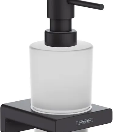 Фото №0 Дозатор для жидкого мыла Hansgrohe AddStoris чёрный матовый 41745670