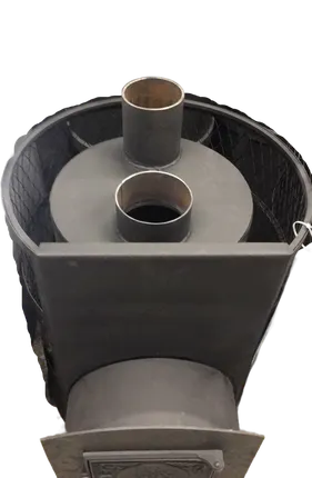 Фото №0 Печь для бани«Тайгер Лайт» с закрытой каменкой