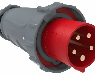 фото Вилка силовая 3-ф., 63А, 380В, IP67 (5-п) MAGNUM PSN0...