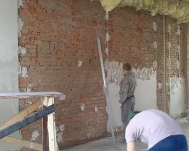 фото Штукатурно-малярные работы