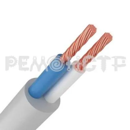 Фото №0 Провод ПВС 2х2,5 ГОСТ (100м) белый TDM шт (1) П