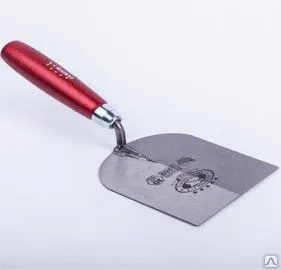 фото Кельма штукатурная 60 мм, деревянная рукоятка