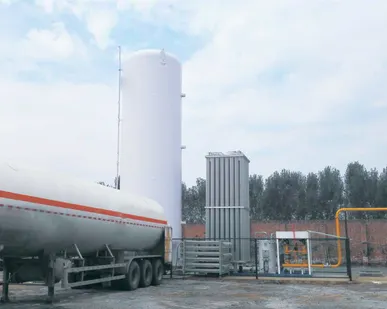 фото Станция газификации криогенных жидкостей