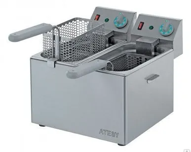 фото Электрофритюрница со съемной чашей Панда-ЕВРО-2х1/3