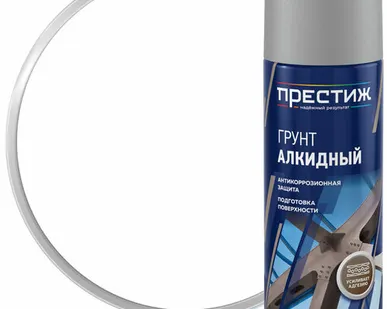 фото Престиж Грунт алкидный аэрозольный белый 425мл