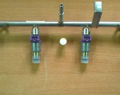 фото Рампа топливопровод с форсунками для дв ЗМЗ 40524, ЗМЗ 40525 "АВТЭЛ" (ЗМЗ)