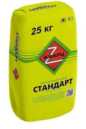 Фото №0 Клей плиточный СТАНДАРТ КВАРЦ