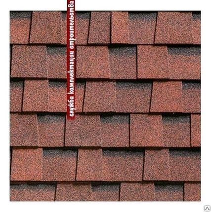Фото №0 Гибкая черепица Shinglas Ранчо Красный