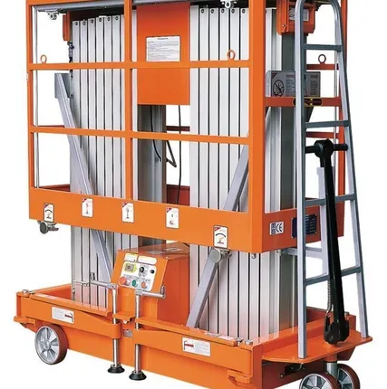 Фото №0 Подъемник мачтовый телескопический модели GTWY 200 кг 12 м