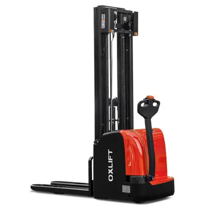 Фото №0 Самоходный электроштабелер