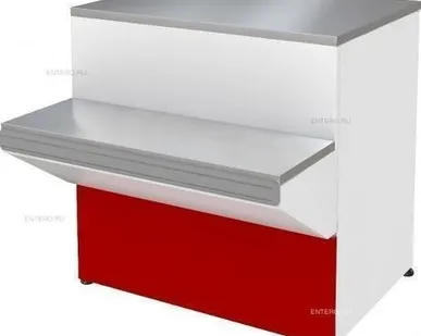 фото Прилавок П2629 Нова неохл. (красный)