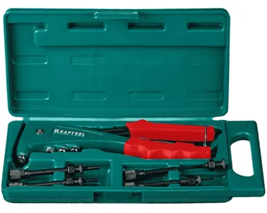 фото Заклепочник для резьб.закл KRAFTOOL Combo2-M 6 (2,4-4,8; M3-M6) кейс