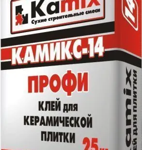 фото Клей для плитки КАМИКС-14 Профи