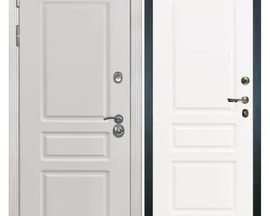 фото Входная дверь Сенатор-19 белая-94 белая