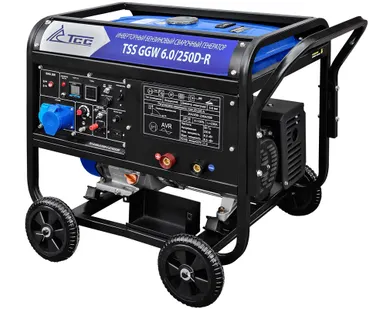 фото Инверторный бензиновый сварочный генератор TSS GGW 6.0/250D-R