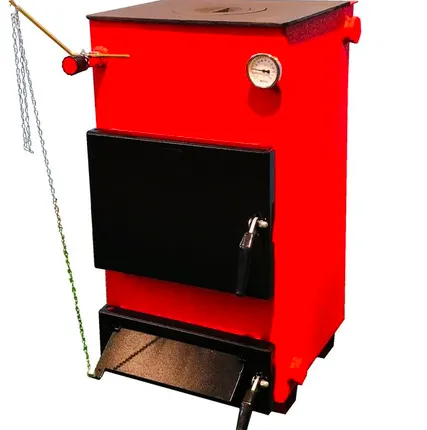 Фото №0 Котел на твердом топливе Teplonoff Comfort 10 кВт с плитой