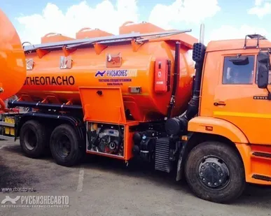 фото Сеспель 46517 КАМАЗ 65115-3966-23 (АТЗ, 17 м3, 2 отс., Евро-4)
