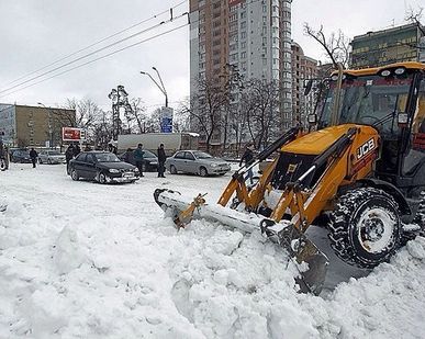 фото Аренда дорожных машин Зимние работы.