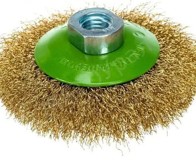 фото 274300 Щетка для УШМ проволочная конусная 100мм