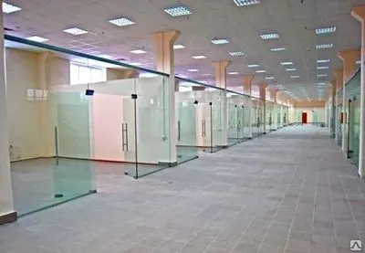 Фото №0 Цельностеклянные перегородки