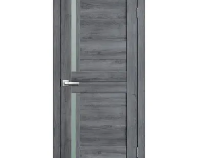 фото Дверь межкомнатная L22 (Lite Doors) стекло матовое, микрофлекс, Дуб стоунвуд 2000х800мм