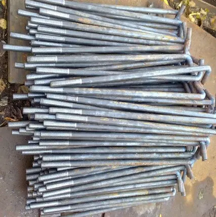 Фото №0 Болт фундаментный изогнутый М42 тип 1.1 ГОСТ 24379.1-80 09Г2С