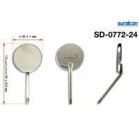 Фото №0 Зеркало стоматологическое без ручки с увеличением (1 шт) Surgicon